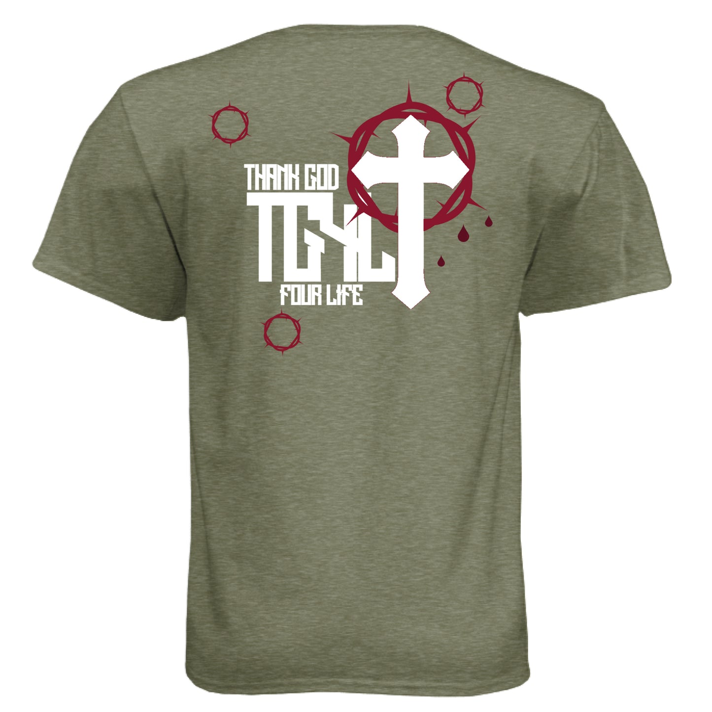 MILITARY GREEN - BACK