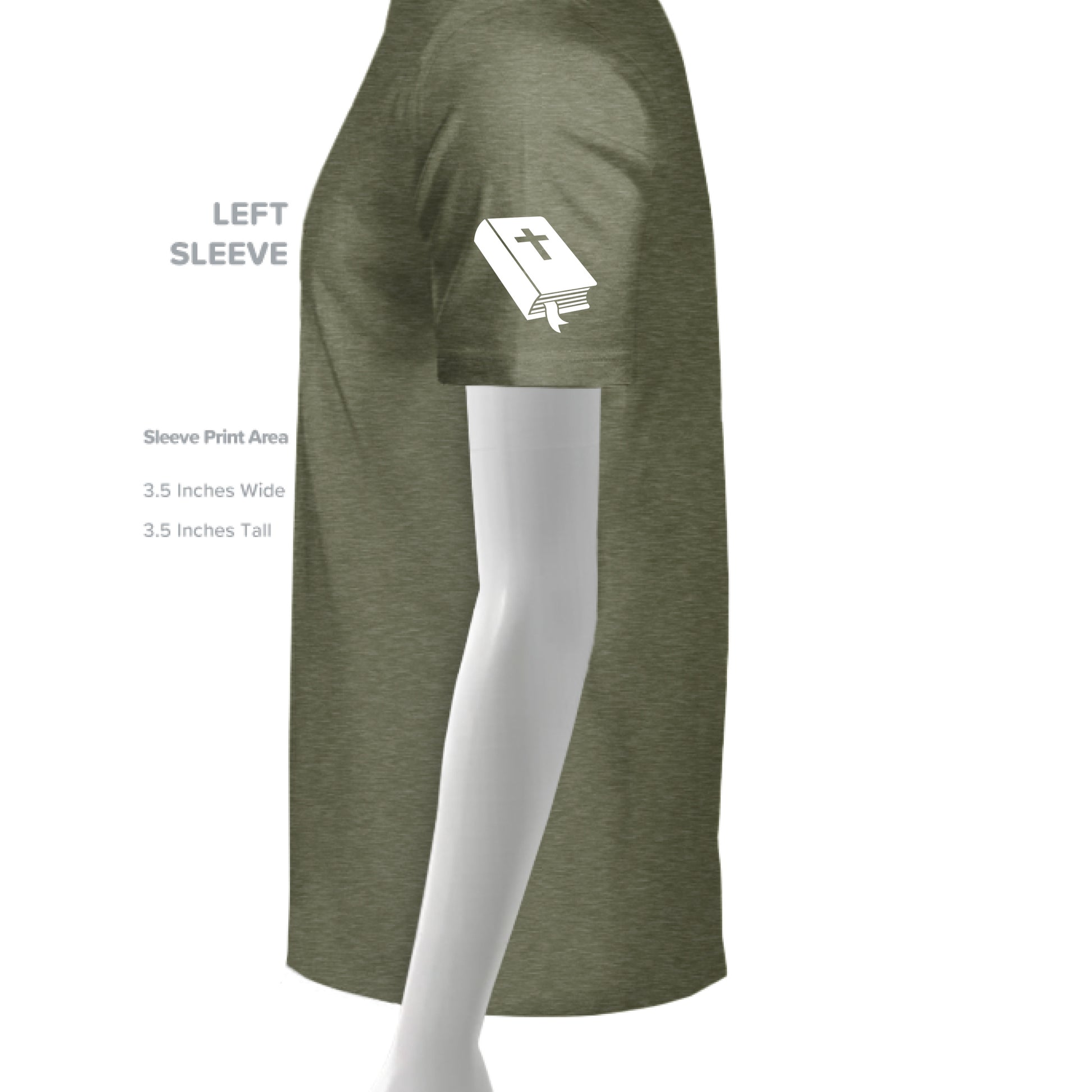 MILITARY GREEN - SLEEVE_LEFT