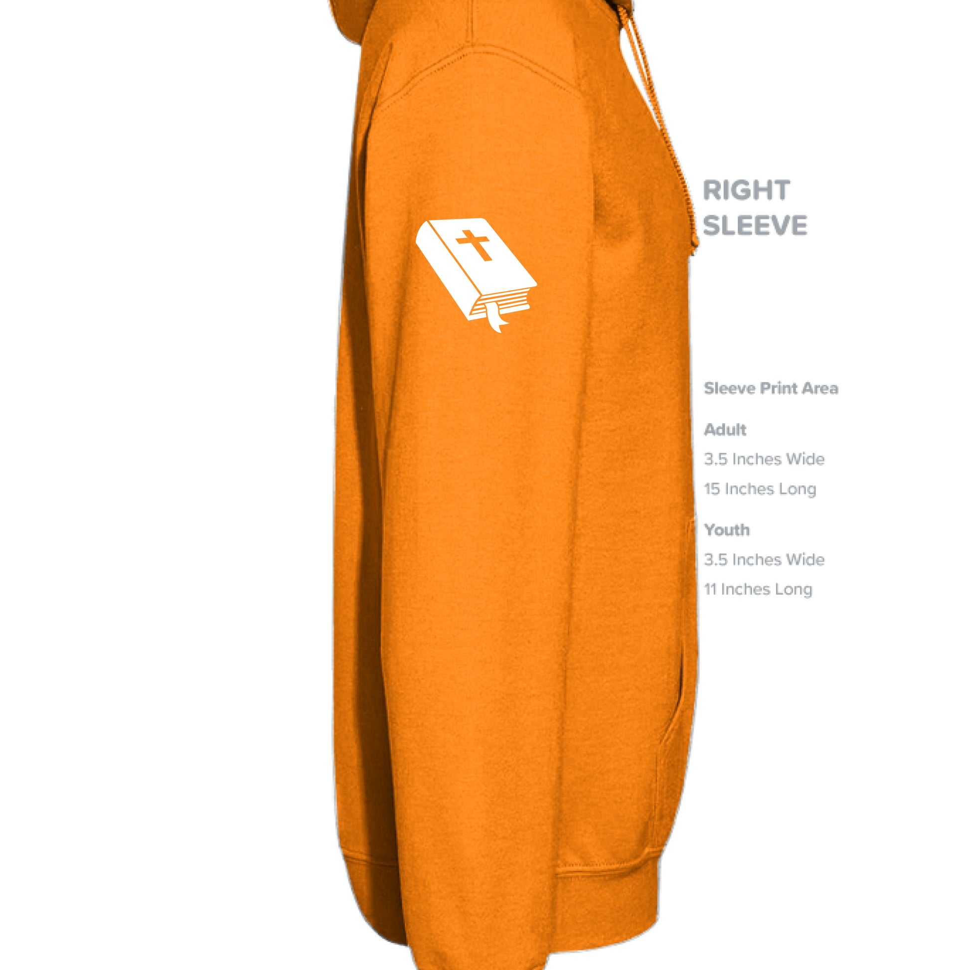 SAFETY ORANGE - SLEEVE_RIGHT
